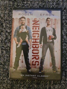 Neighbors DVD Comedy Starring Seth Rogen & Zac Efron With Bonus Features